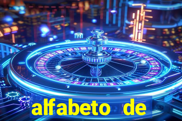 alfabeto de caligrafia bonita